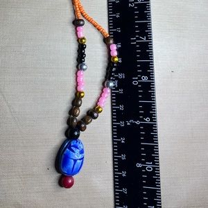 Beautiful vibrant necklace.